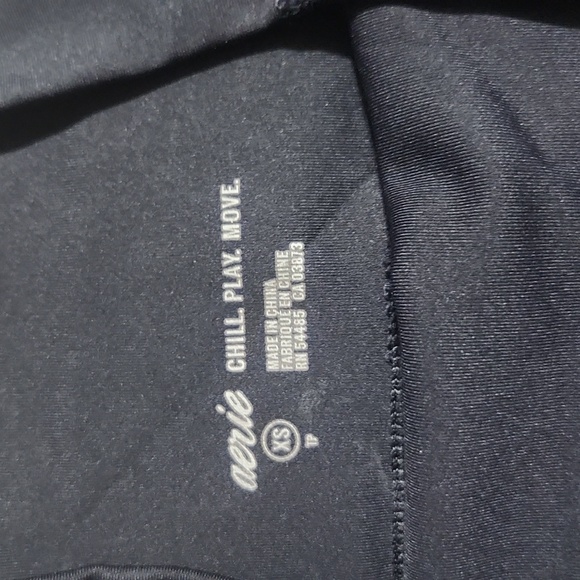 AERIE black size XS leggings - Picture 2 of 4